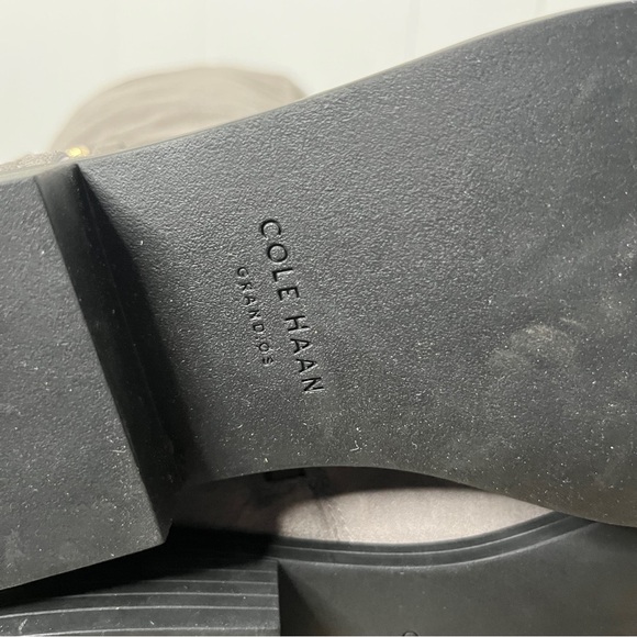 Cole Haan Valentia Gray Suede Over the Knee Boots Women's 11 Low Heel - Picture 8 of 13